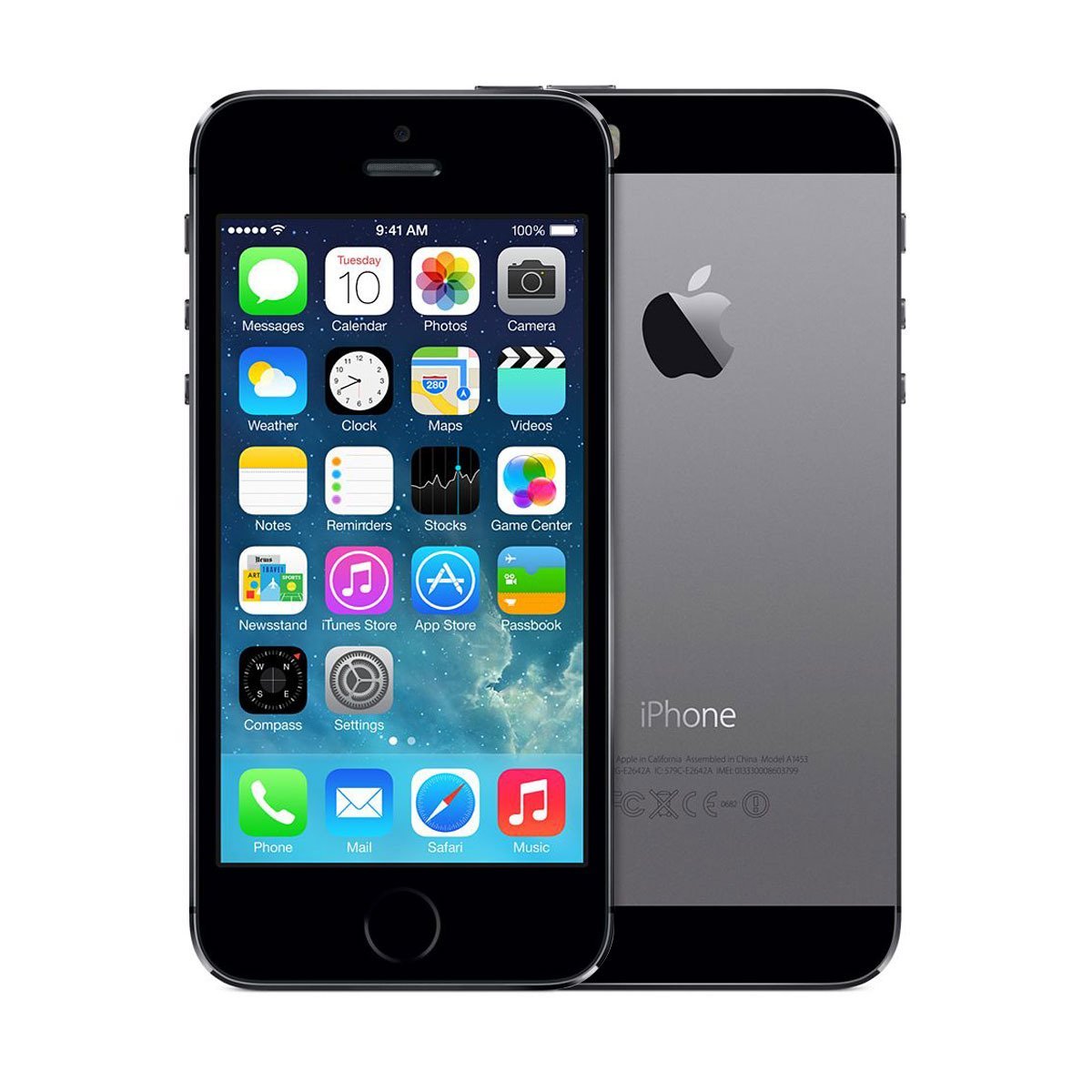 Apple iPhone 5s 16GB (Silver) – Unlocked
