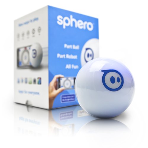 Sphero iOS and Android App Controlled Robotic Ball – Retail Packaging – White