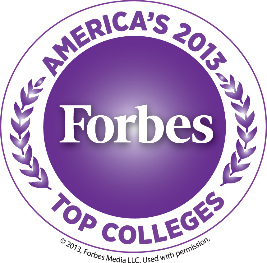 福布斯（Forbes）排行榜：美国2013年最佳大学