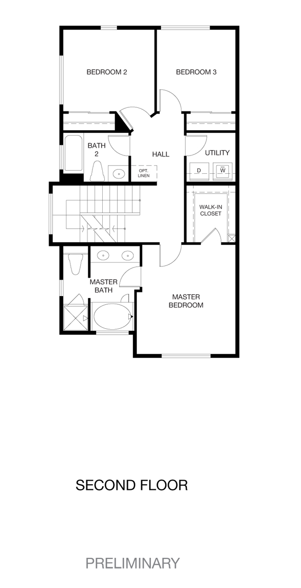 Madrone Villas Unit B Floor 2