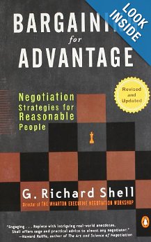 Motivational Book – Bargaining for Advantage: Negotiation Strategies for Reasonable People 2nd Edition by G. Richard Shell