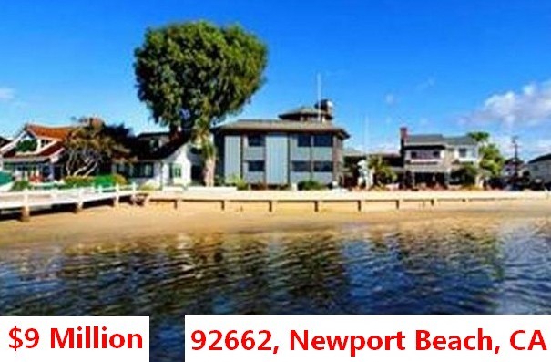 The Top 100 Most Expensive ZIP Codes in US by Forbes in 2013-Rank no.28-92662, Newport Beach, CA