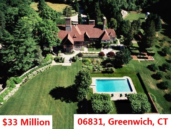 Top 100 Most Expensive Zip Codes in US by Forbes in 2013-Rank no.27-06831, Greenwich, CT