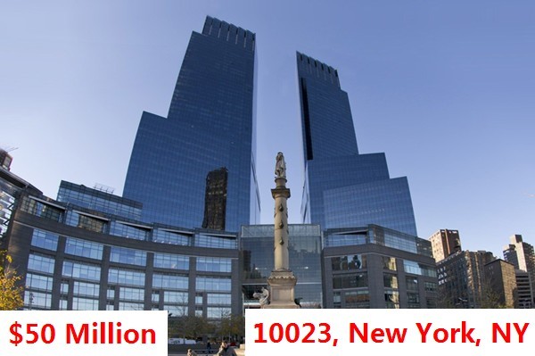 The Top 100 Most Expensive ZIP Codes in US by Forbes in 2013-Rank no.33-10023, New York, NY