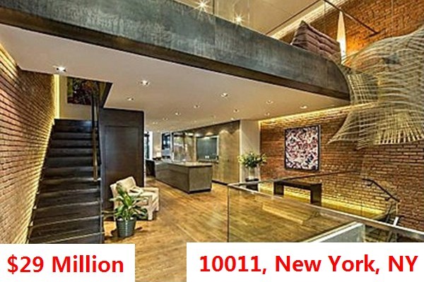 The Top 100 Most Expensive ZIP Codes in US by Forbes in 2013-Rank no.24-10011, New York, NY