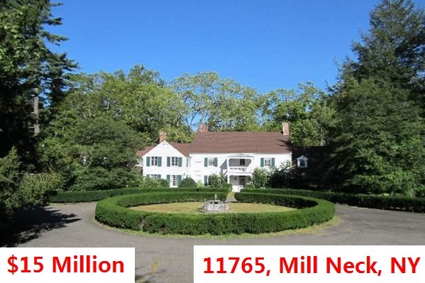 The Top 100 Most Expensive ZIP Codes in US by Forbes in 2013-Rank no.40-11765, Mill Neck, NY