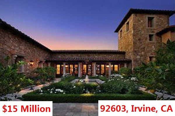 Top 100 Most Expensive Zip Codes in US by Forbes in 2013-Rank no.84 – 92603, Irvine, CA