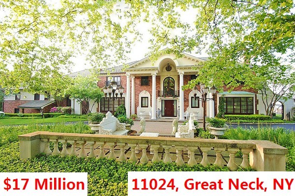 Top 100 Most Expensive Zip Codes in US by Forbes in 2013-Rank no.78 – 11024, Great Neck, NY