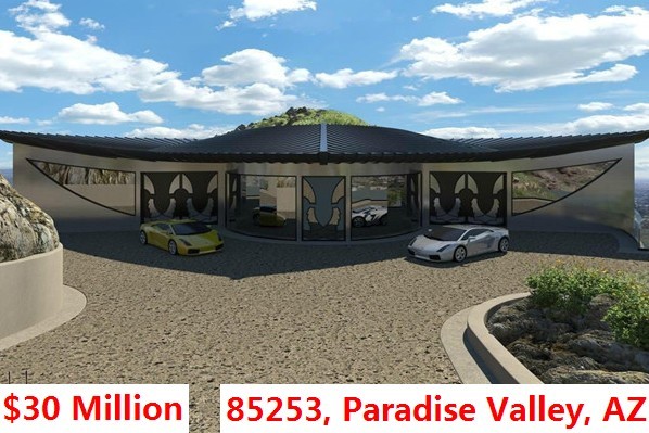 Top 100 Most Expensive Zip Codes in US by Forbes in 2013-Rank no.87 – 85253, Paradise Valley, AZ