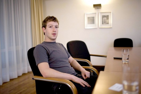 Mark Zuckerberg (CEO Facebook) interview a Berlin