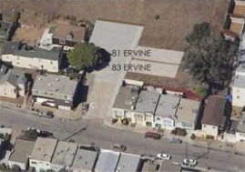 81 Ervine St, San Francisco, San Francisco County, CA 94134; Sold Land and Lots; 15/93 in San Francisco County