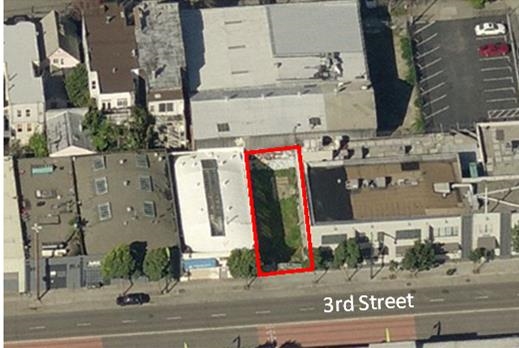 2420 3rd Street, San Francisco, CA 94107; Industrial Land for Sale; E-1 in San Francisco County