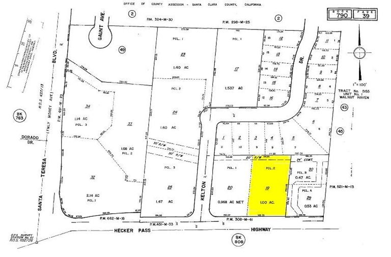1375 North First Street, Gilroy, CA 95020; Retail land for Sale ; E-5 in Santa Clara County