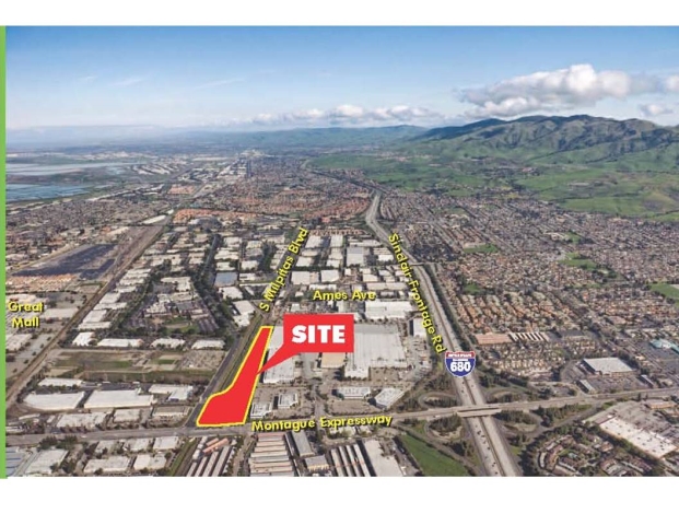 985 Montague Expressway, Milpitas, CA 95035; Industrial Land for Sale; E-1 in Santa Clara County