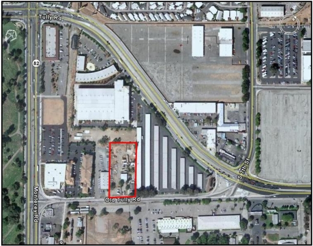 111-131 Old Tully Road, San Jose, CA 95111; Industrial Land for Sale; E-1 in Santa Clara County