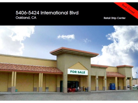 Sold Retail Properties in Alameda County – 5406-5424 International Blvd, Oakland, CA 94601 8/10