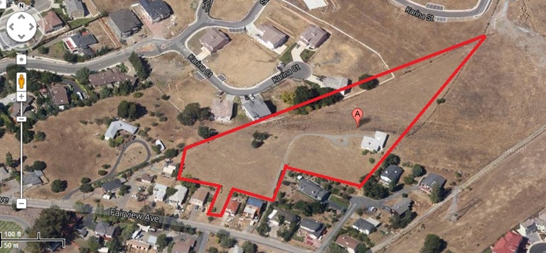 24830 Fairview Drive, Hayward, CA 94542; Residential land for Sale; E-4 in Alameda County