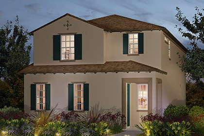The Courtyards at Oak Place; Plan 3 by KB Home; Gilroy 95020