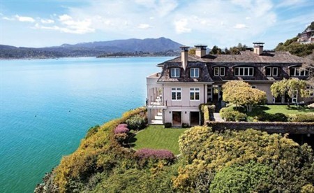 美国加州Belvedere金门大桥景观豪宅1.4亿元出售（Sold in 2011）