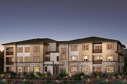 New Townhomes, Solaire Plan 7 by KB Home, Sunnyvale, CA 94085