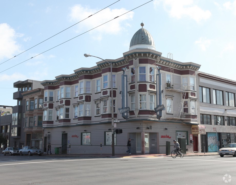 201-215 9th St – Phillips Hotel,San Francisco, CA 94103 ; hotel & motel for sale ; G-2 in San Francisco