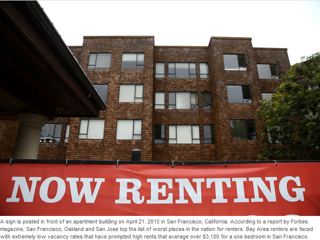 Rents rise 12.3 percent in San Jose, 3.7 percent nationwide