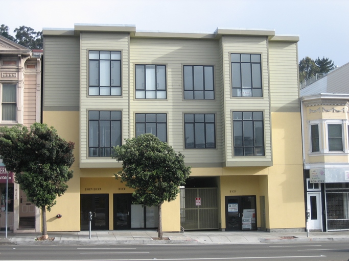 3107-3121 Geary Blvd, Unit 3121 San Francisco, CA 94118; Office Building For Sale; in San Francisco County; 18/28