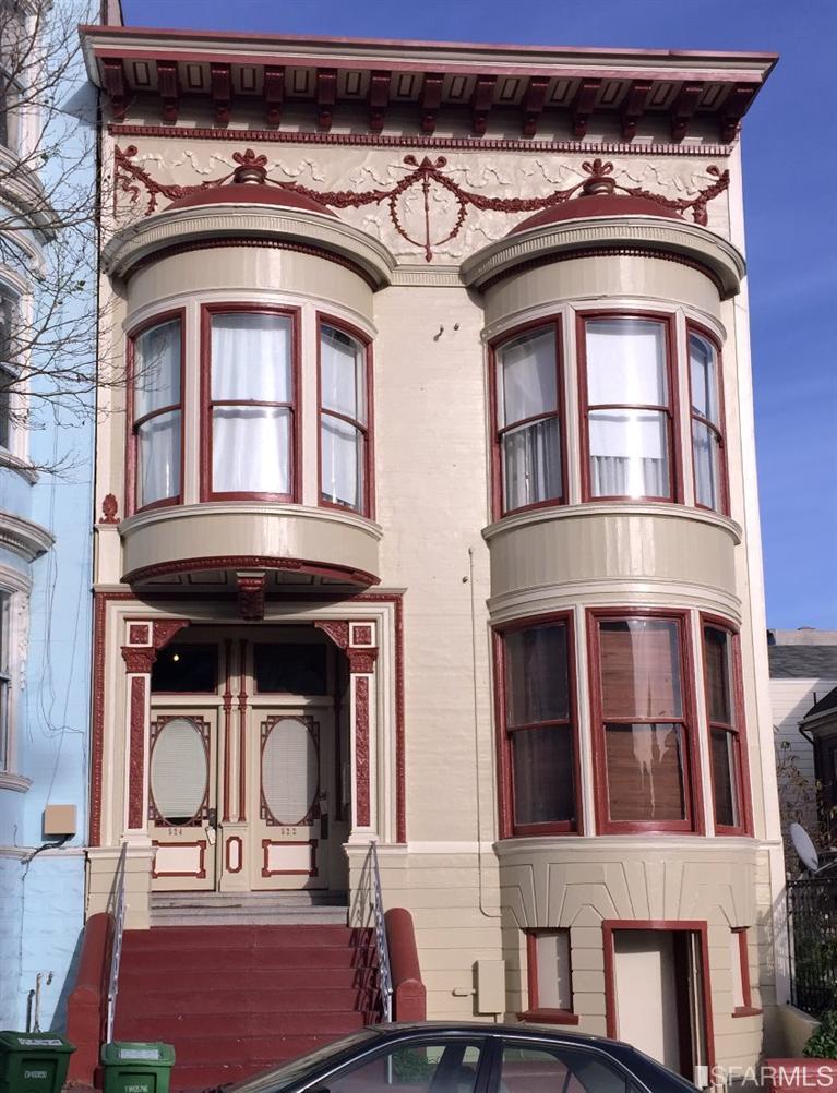 522-524 Steiner St,San Francisco, CA  94117; Active Listing; 4 Units in San Francisco; 7/20