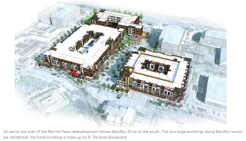 First Look: Cupertino Project Would Replace Marina Food With Homes, Hotel