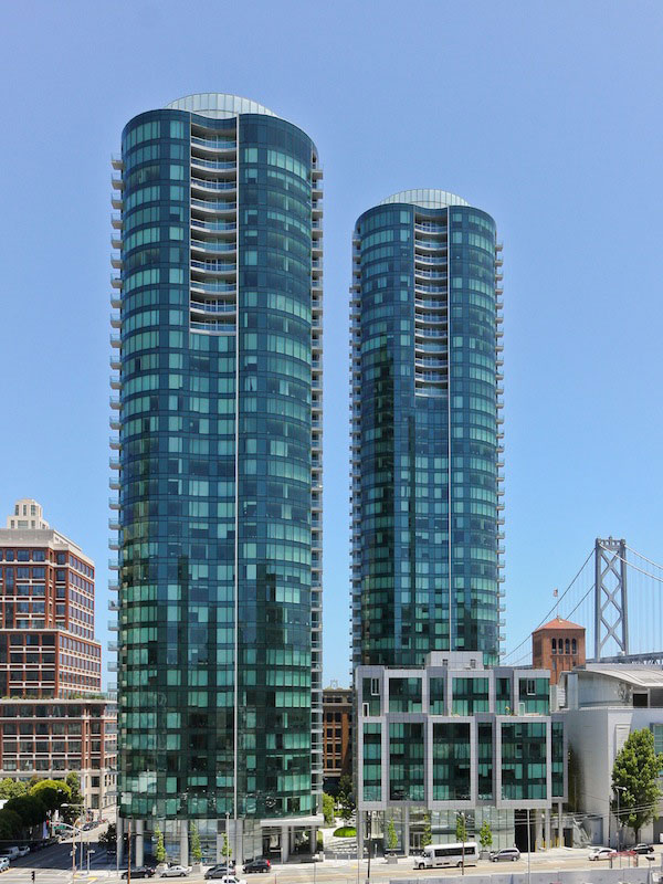 Comparables for 338 Spear St; Infinity Tower II; in 2015
