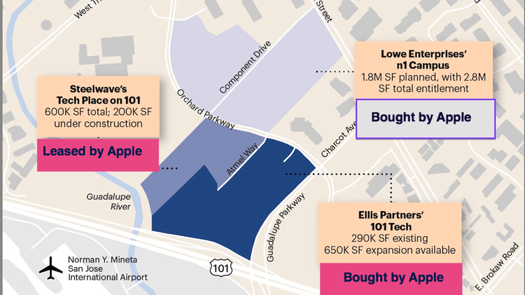 All Eyes on Apple’s Plans for San Jose After City Council Signs Off on Huge Development Deal