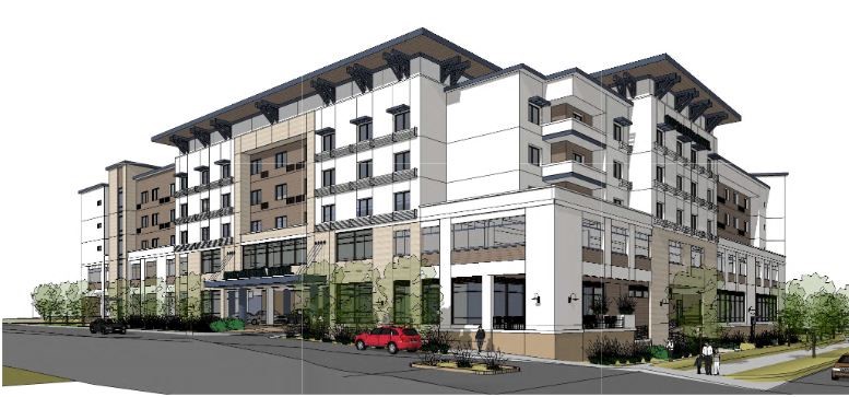 New Constructions along 101 – Redwood City – One Marina Hotel