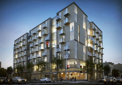 Proposed Building – 988 Harrison San Francisco, CA 94103; A Class Building For Sale; In San Francisco County; 1/3