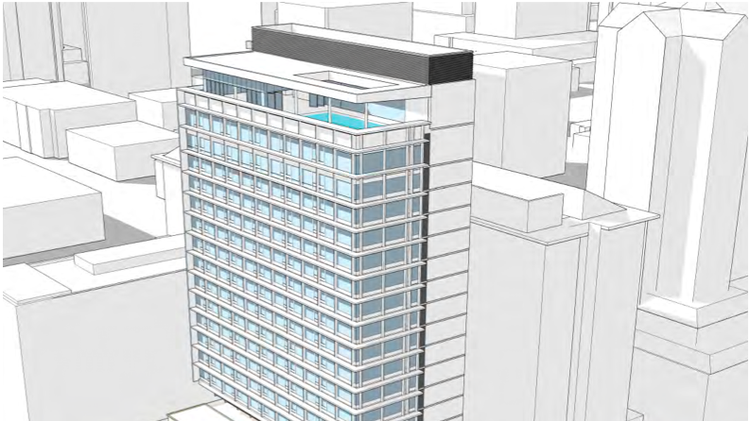 21-Story Addition Contemplated For Historic Montgomery Hotel in Downtown San Jose
