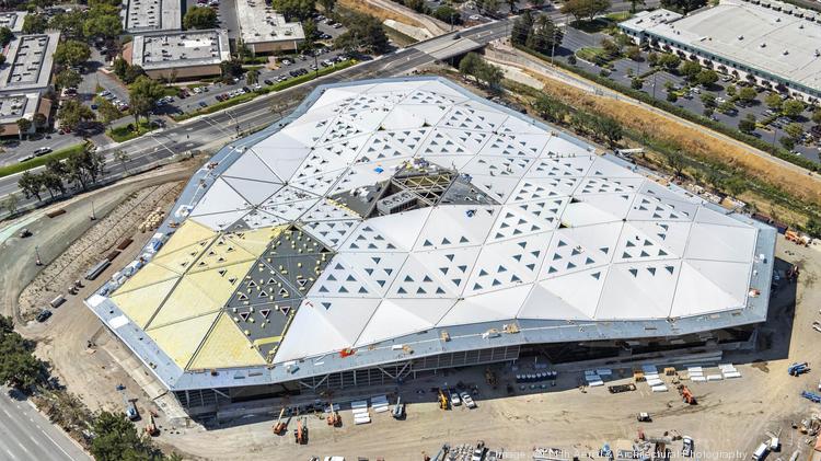 Check out Nvidia’s new polygon headquarters from the air