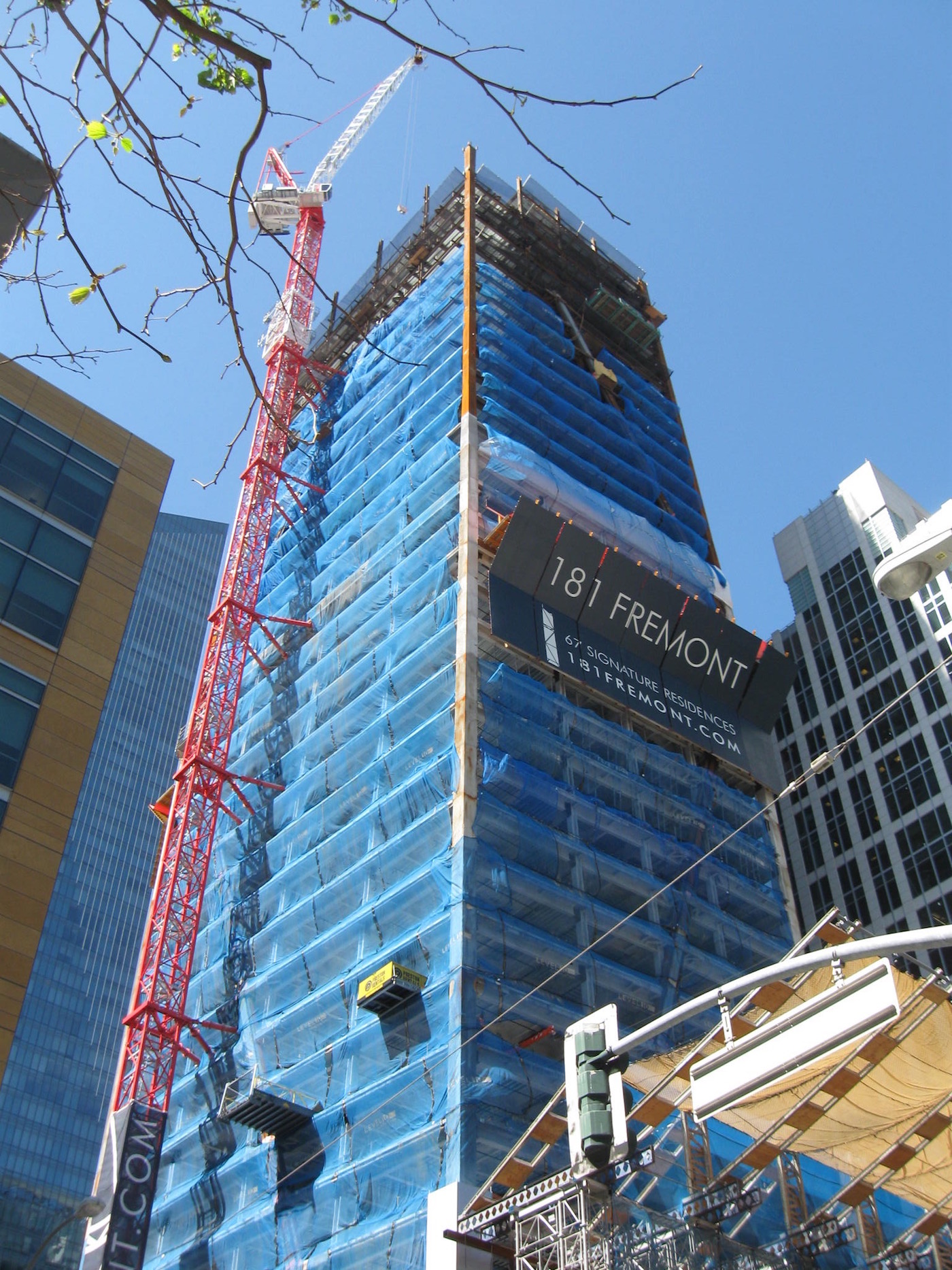 Level 10 Construction Announces Latest Benchmarks for 181 Fremont; Building Sets New Standards for Earthquake Resilence