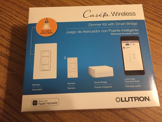 智能家居; Caseta Wireless Dimmer Kit with Smart Bridge
