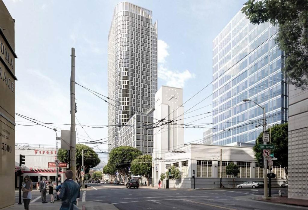 TOWERS COULD SOON RISE AT 1500 MISSION ST.
