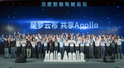 百度Apollo公布超50家生态合作伙伴（智能驾驶）