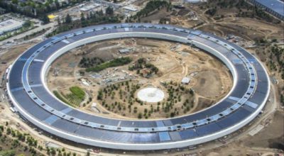 How much did it cost to build Apple Park?