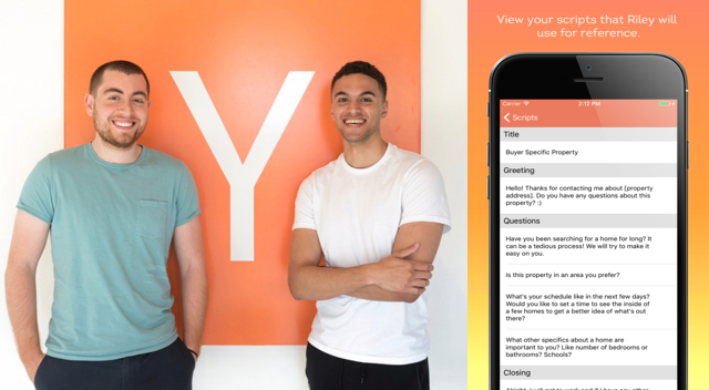 Riley raises $3.1M to help real estate agents rate and respond to their leads