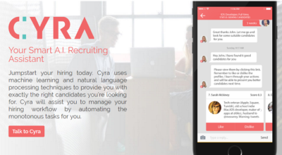 炙手可热的25家Chatbot初创企业–Cyra又名RECBO（5/25）