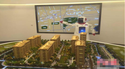 万科全球首创机器人“卖房”亮相杭州 成吸睛亮点